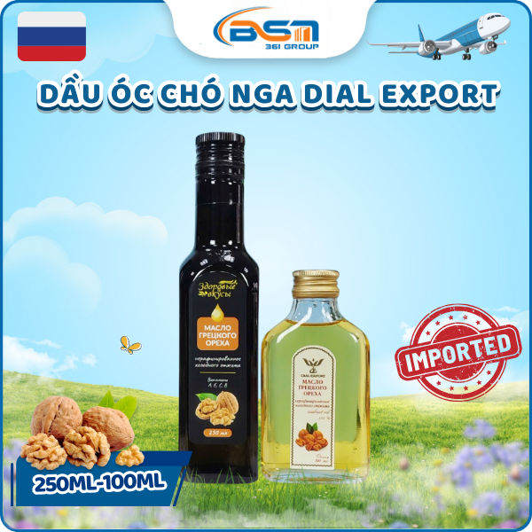 Dầu óc chó Nga DIAL Export
